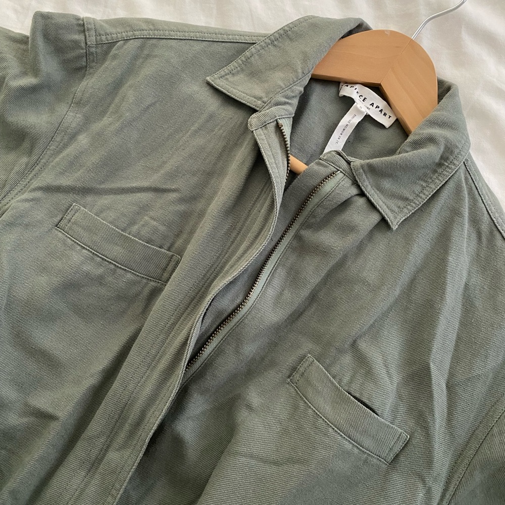 NWOT A PIECE APART GORGEOUS AVOCADO JUMPSUIT